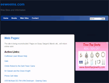 Tablet Screenshot of eeweems.com